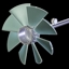 Axial turbine - blade & hub design